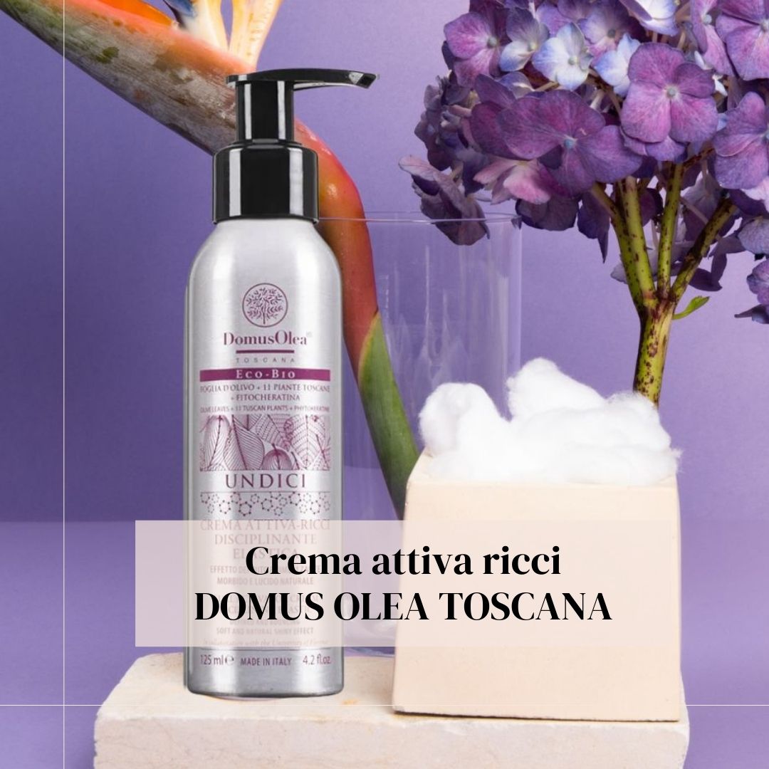 Crema attiva ricci disciplinante elastica – Domus Olea Toscana