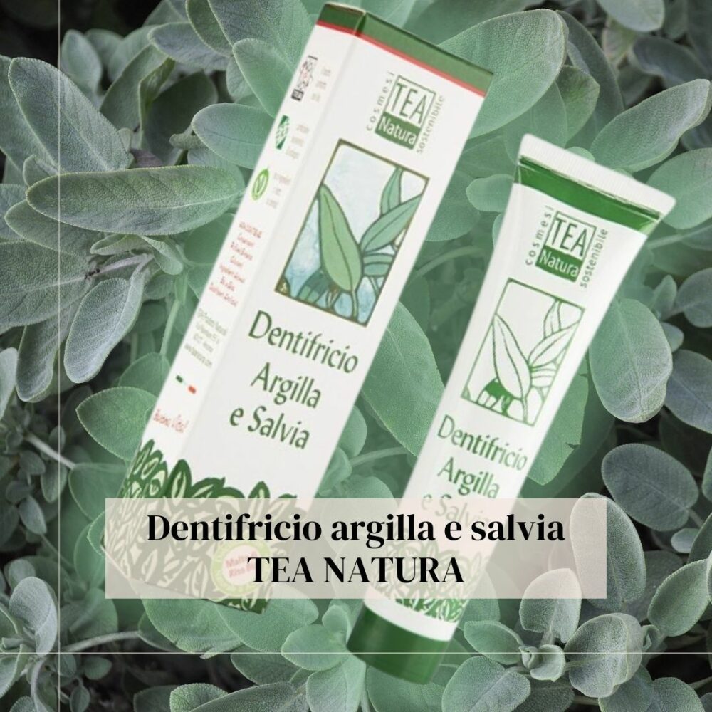 Dentifricio argilla e salvia di Tea Natura