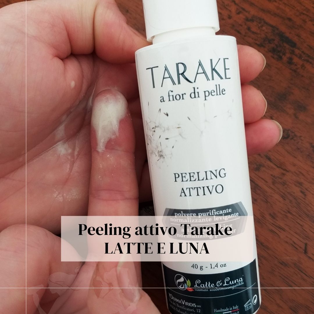 Tarake Peeling attivo di Latte e Luna