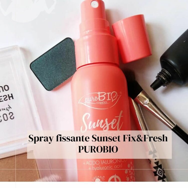 Spray fissante Sunset Fix&Fresh di puroBIO