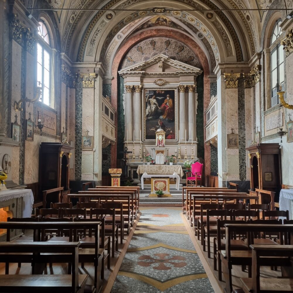 Pala altare ss trinità osimo